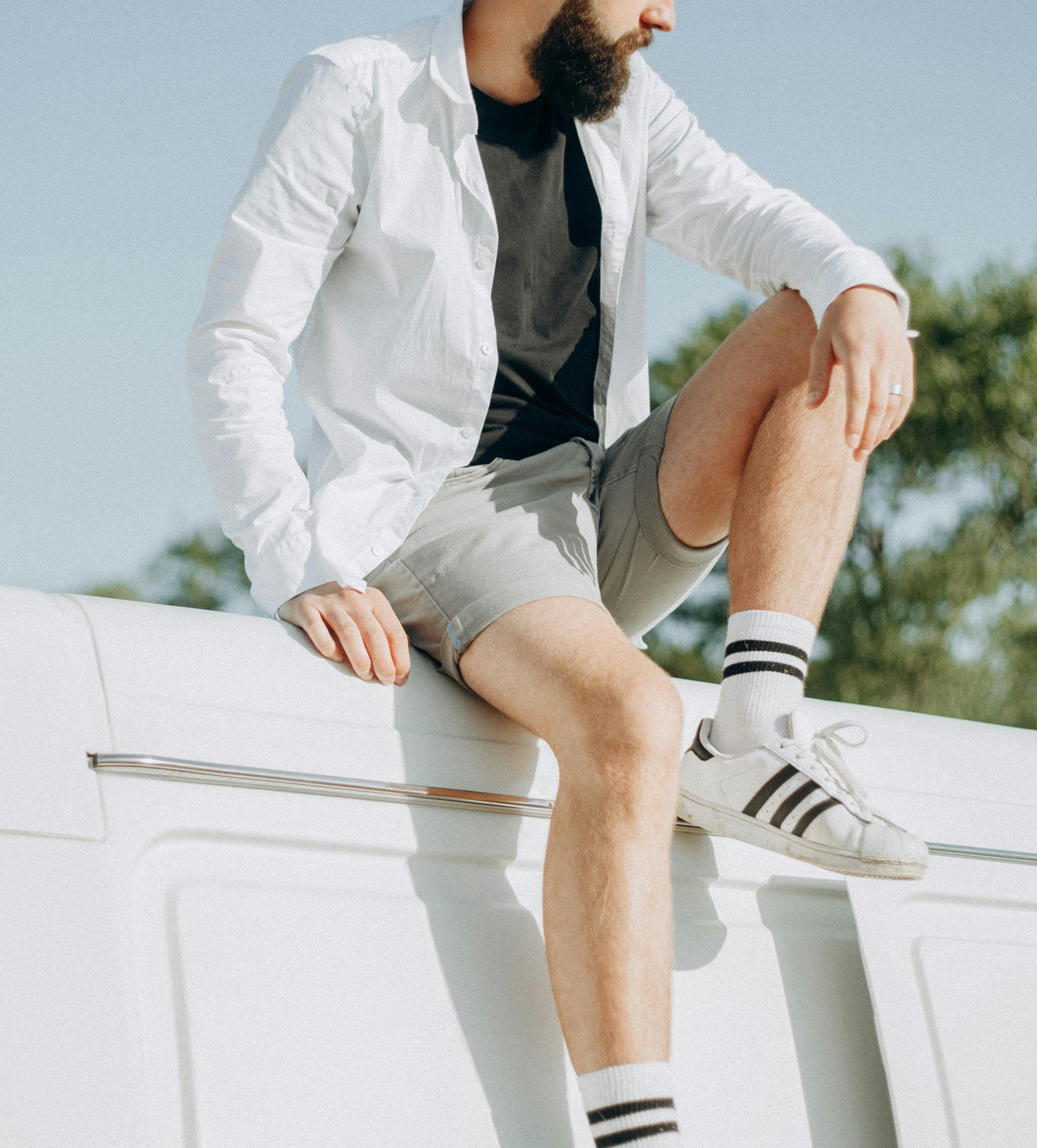 Formal White Cotton Shirt