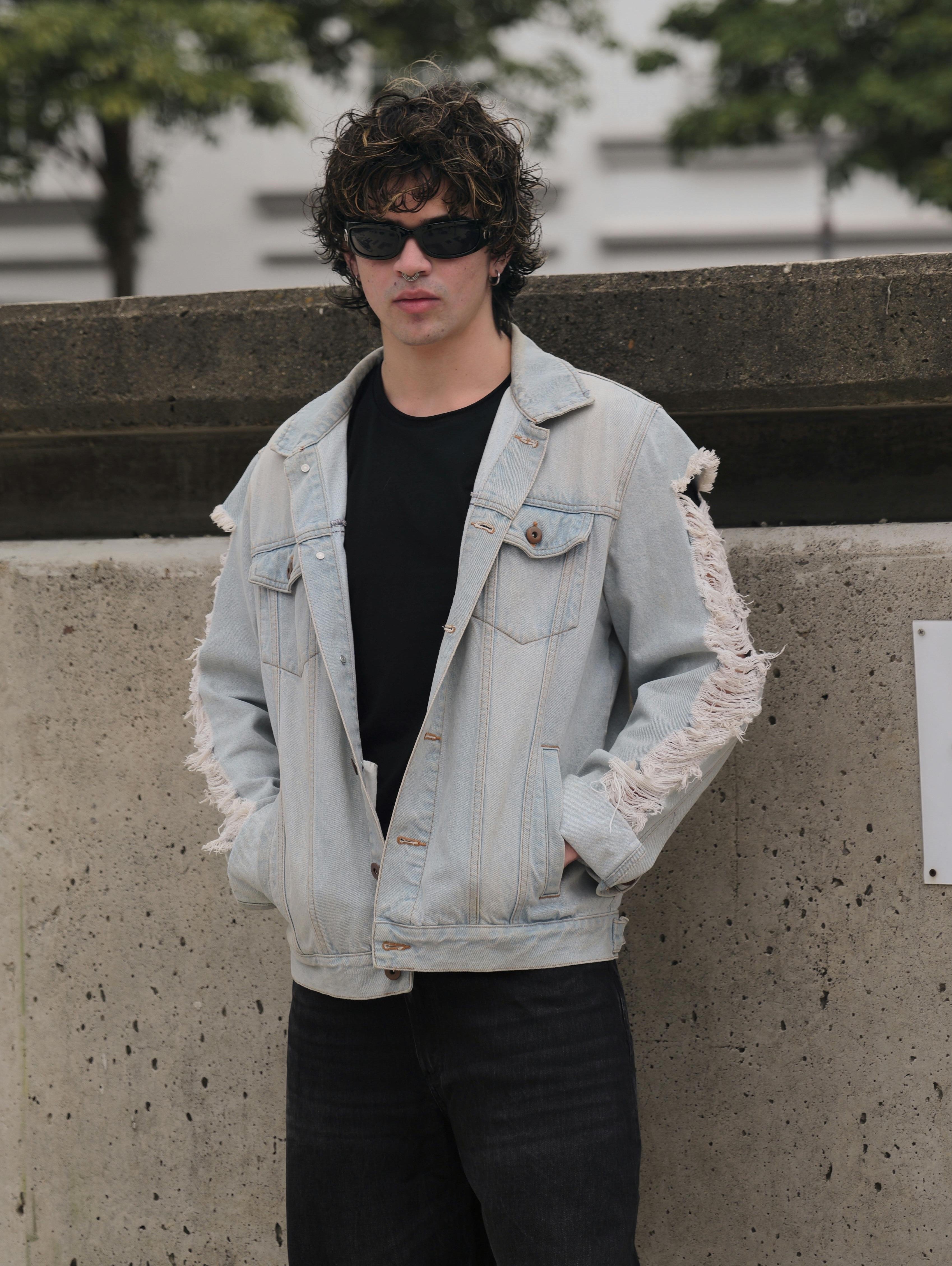 Denim Jacket Faded Blue